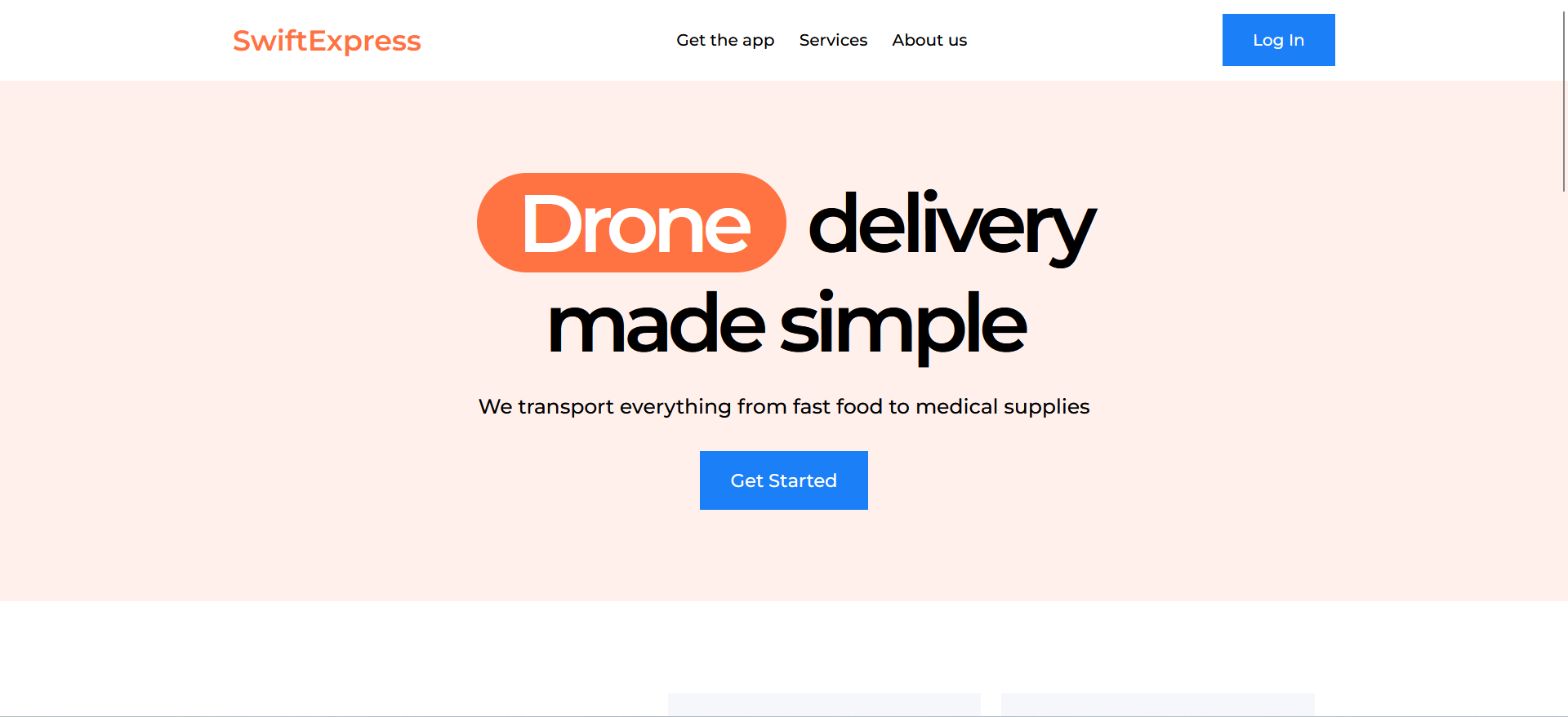 delivery website