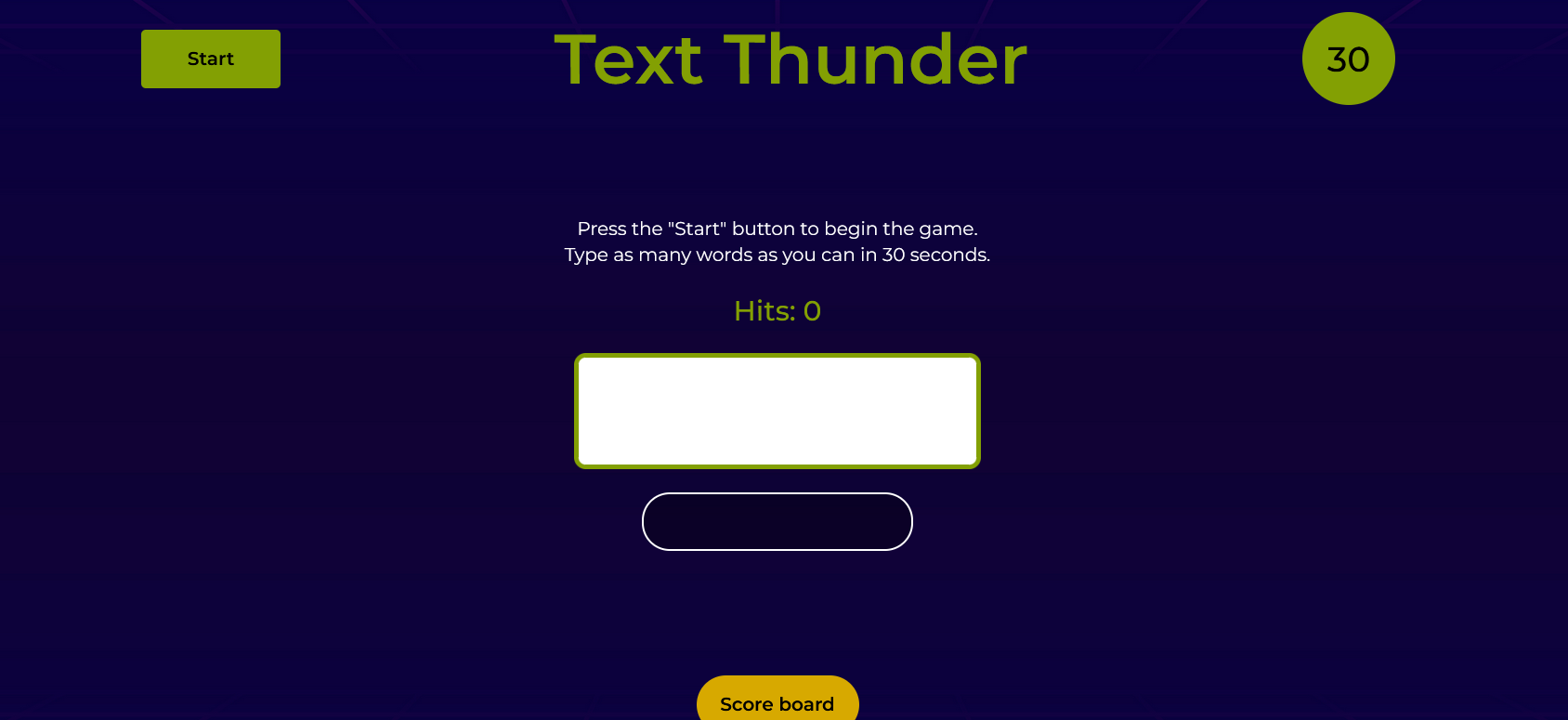 text thunder